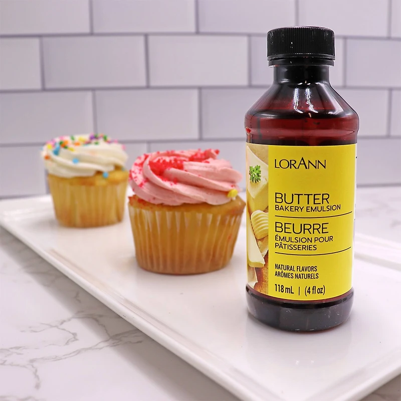 LorAnn Butter Bakery Emulsion, 4oz.