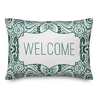 Welcome 14" x 20" Indoor / Outdoor Pillow