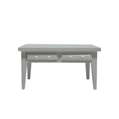 Miniature White Entry Table by Make Market®