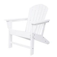 White Traditional Adirondack Chair
