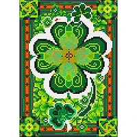 Sparkly Selections Clover Glow in the Dark Diamond Art Kit