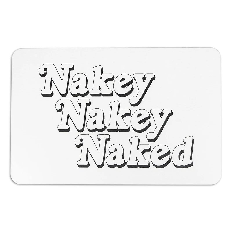 FloorPops Nakey Nakey Stone Non-Slip Bath Mat