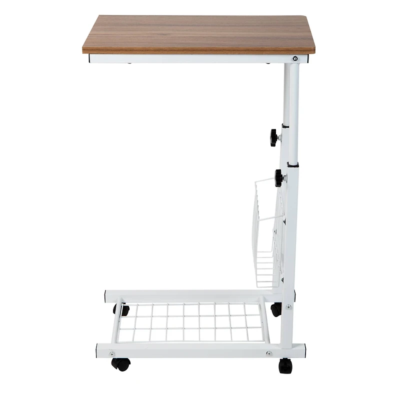 Mind Reader Brown Adjustable Height Laptop Desk