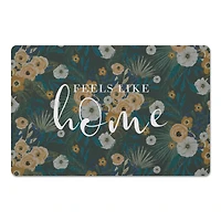 Feels Like Home Tropical Floral Floor Mat