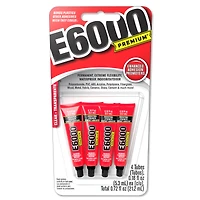 E6000 Premium™ Contact Adhesive Mini Tubes, 4ct.