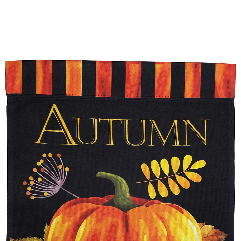 Small Autumn Blessings & Pumpkins Garden Flag