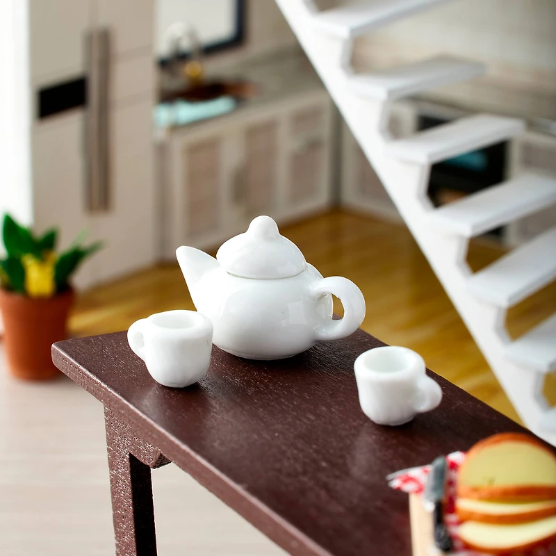12 Pack: Mini White Tea Set by Make Market®