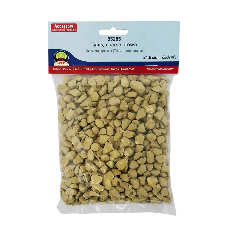JTT Scenery Products Coarse Brown Talus