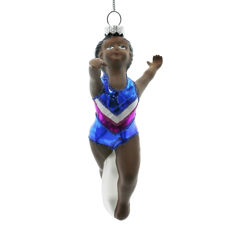 5.25" Glass Gymnast Ornament by Ashland®
