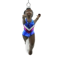 5.25" Glass Gymnast Ornament by Ashland®