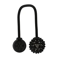 Simplify Black Magnetic Curtain Tie Back