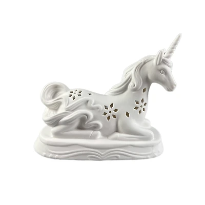 8.5" LED DIY Ceramic Unicorn Décor by Make Market®