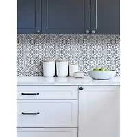 NuWallpaper Blue Hepatica Petal Peel & Stick String Wallpaper