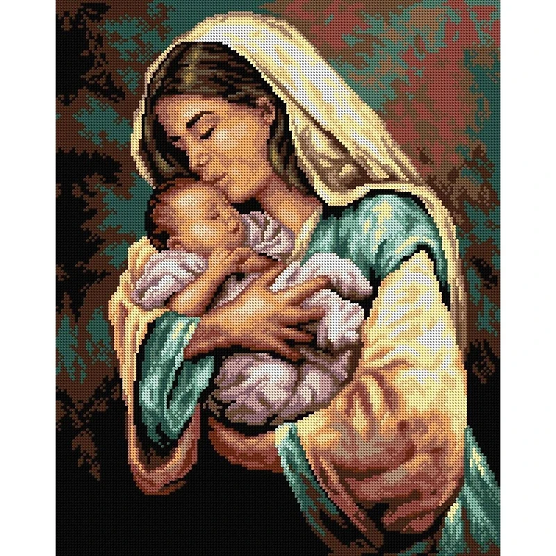 Orchidea The Greatest Love Gobelin Canvas Cross Stitch Kit