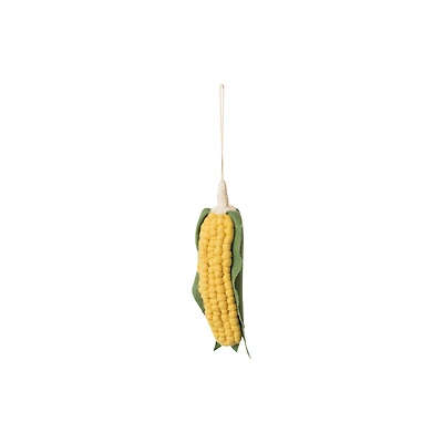 Hello Honey® 8" Corn Ear Felt & Cotton Ornament