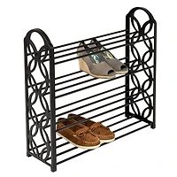 Honey Can Do 4-Tier Butterfly Shoe Rack