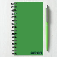 TF Publishing 2025 Green Grass Small Weekly Monthly Spiral Planner
