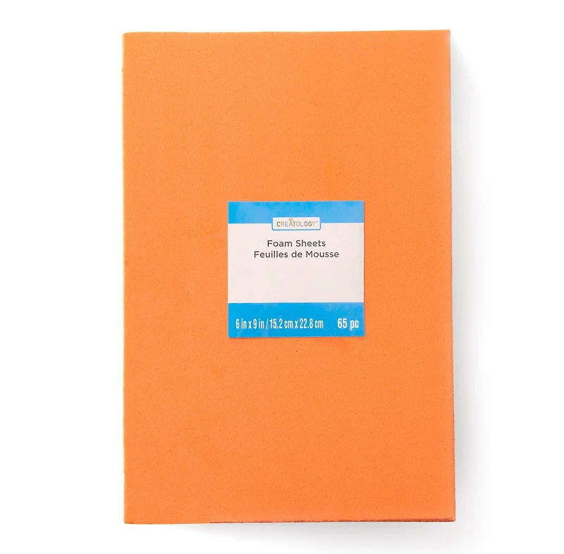 12 Packs: 65 ct. (780 total) 6" x 9" Primary Foam Sheets Value Pack by Creatology™