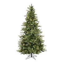 6.5ft. Pre-Lit Mixed Country Pine Artificial Christmas Tree, Warm White Dura-Lit® LED Lights