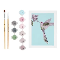 Hummingbird Paint-by-Number Framed Mini Kit by Artist's Loft®