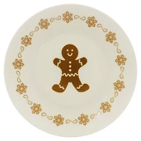 6" Gingerbread Man Ceramic Plate by Ashland®