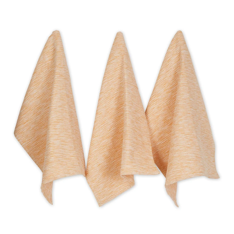 DII® Tonal Recycled Cotton Waffle Dish Towels