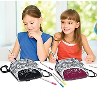 Amav Toys Fashion Time Reversible Sequins Backpack Activity Kit