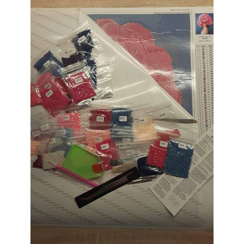 Crafting Spark Flower Harmony Diamond Painting Kit