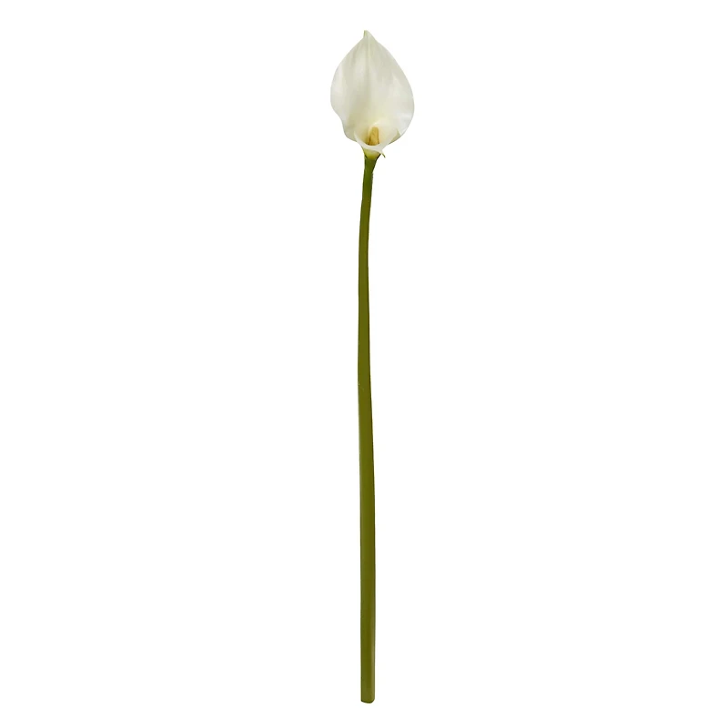 White Calla Lily Flower Stems, 4ct.