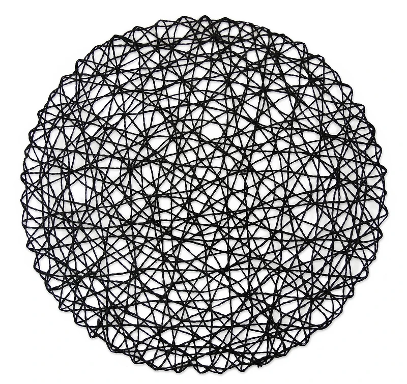 DII® Woven Paper Round Placemats