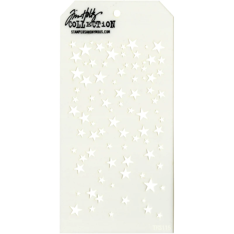 Stampers Anonymous Tim Holtz® Falling Stars Layered Stencil, 4" x 8.5"