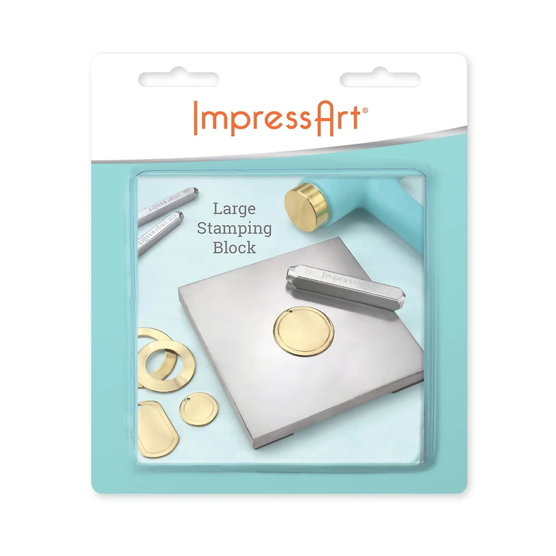 ImpressArt® Large Stamping Steel Block