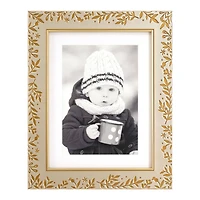5" x 7" Embossed Leaf Plastic Frame by Studio Décor