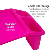 Mind Reader 2 Piece Kids’ Freestanding Portable Lap Desk With Side Pockets