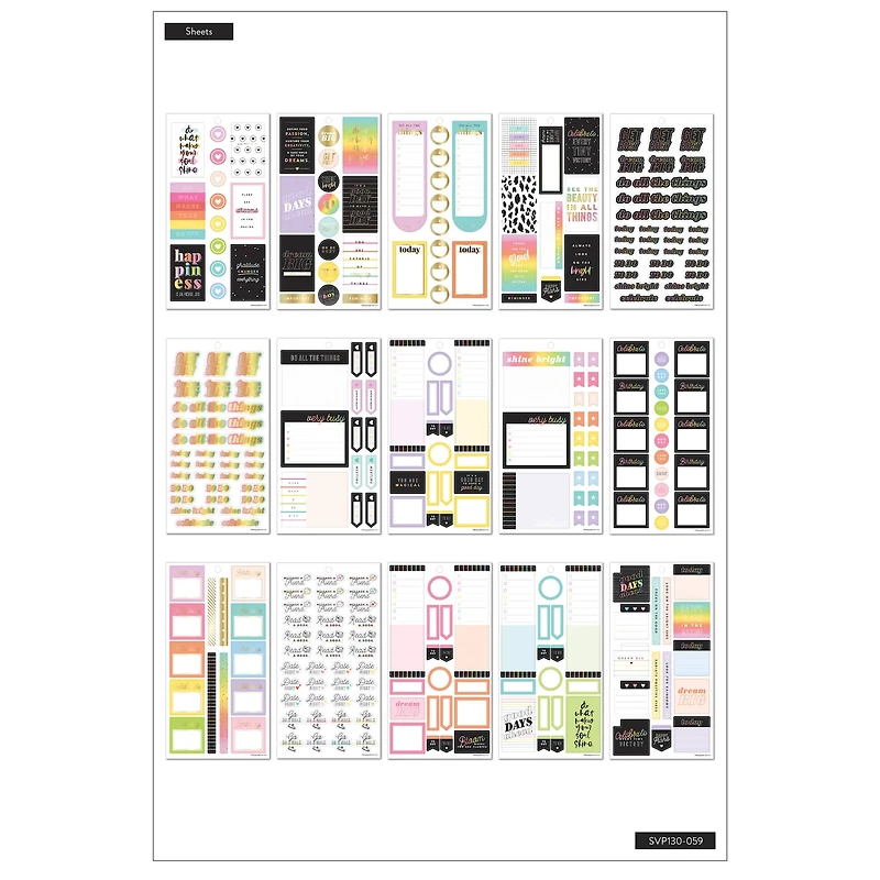 The Happy Planner® Happy Plans Value Pack Stickers