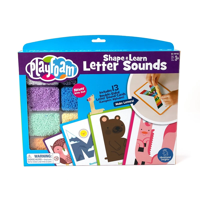 Educational Insights Playfoam Shape 'n Learn Letter Sounds Set