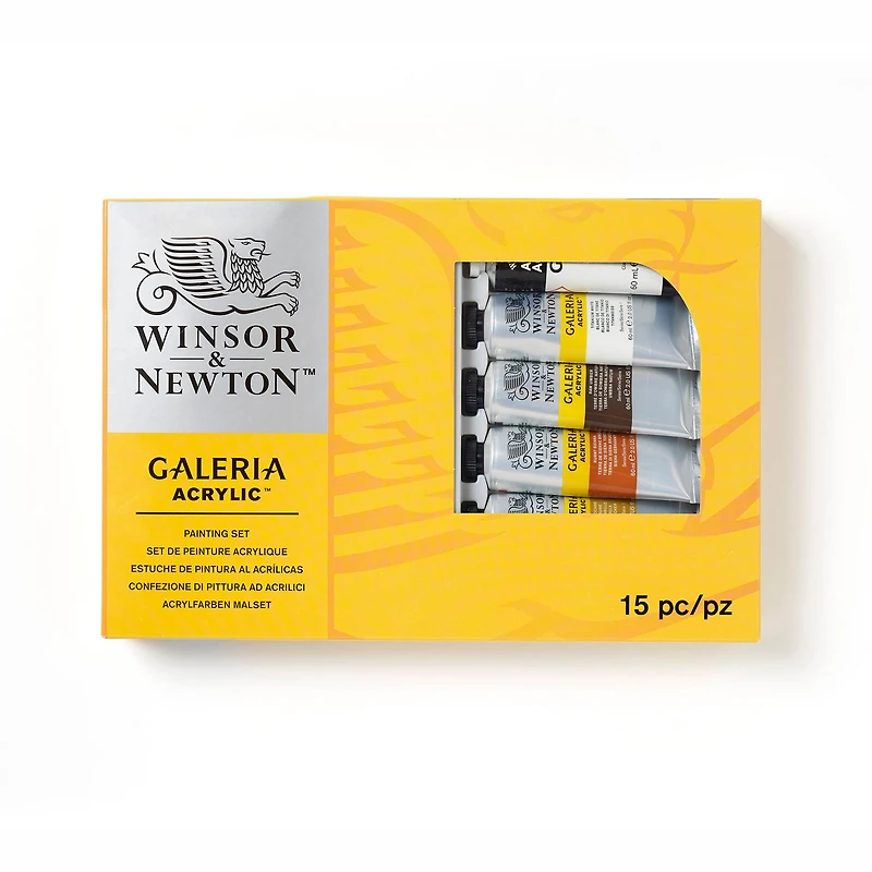 6 Pack: Winsor & Newton™ Galeria Acrylic™ Complete Set