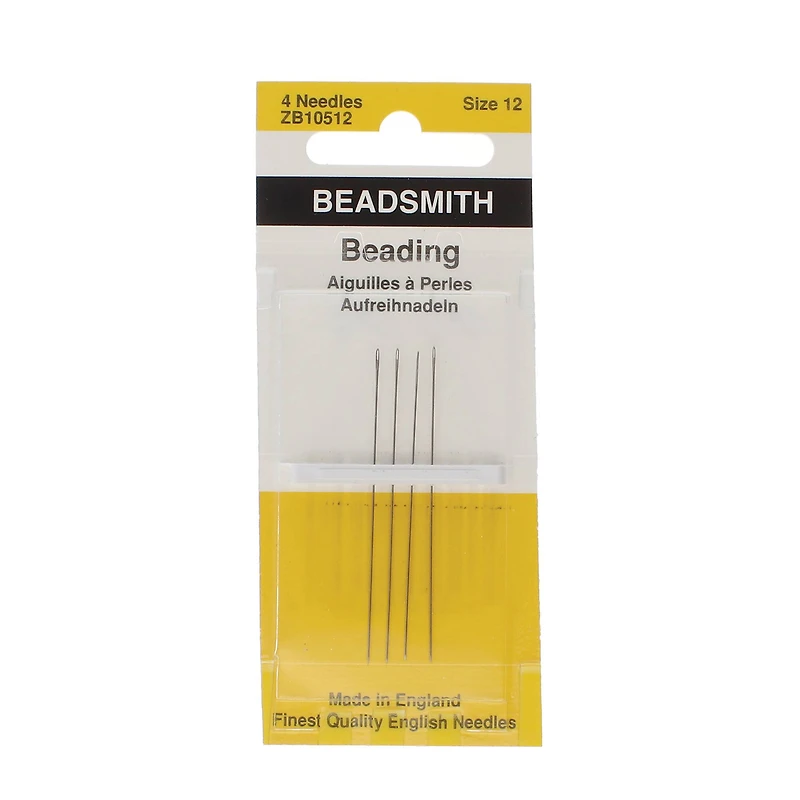 The Beadsmith® Size 12 Beading Needles