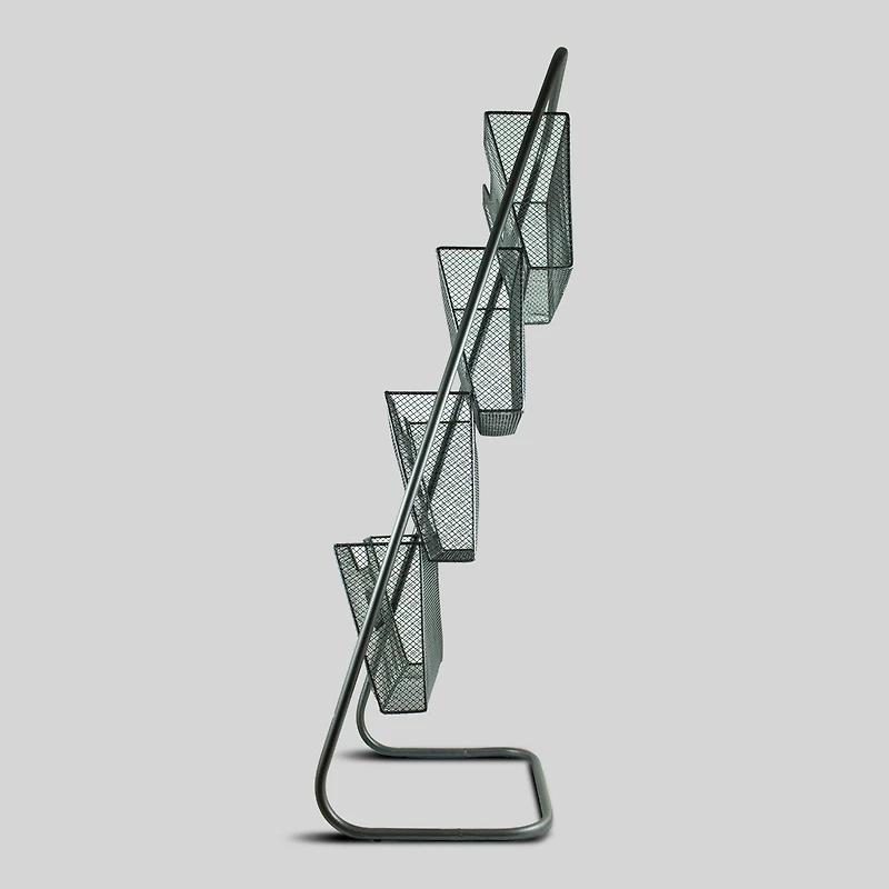 3ft. Metal Mesh Magazine Rack
