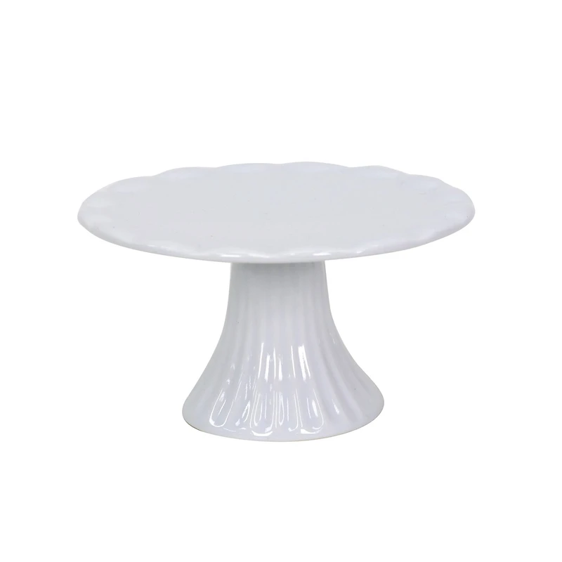 4.5" Stoneware Cake Stand by Ashland