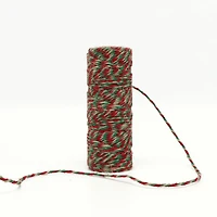 37yd. Red & Green Jute Twine by Recollections™