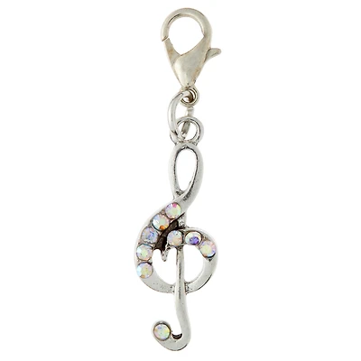 12 Pack: Treble Clef Charm by Bead Landing™