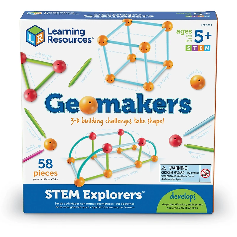 Learning Resources STEM Explorers Geomakers Set