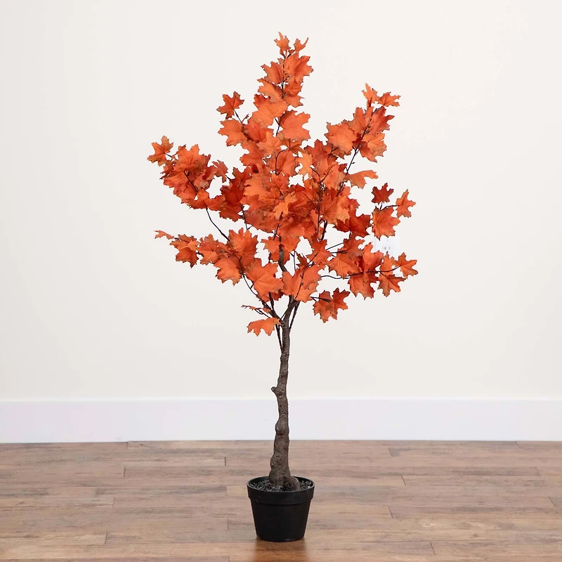 4ft. Autumn Rustic Maple Artificial Fall Tree