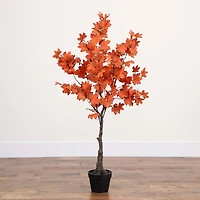 4ft. Autumn Rustic Maple Artificial Fall Tree