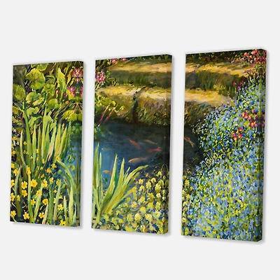 Designart - Colorful Silence At The Lake Side