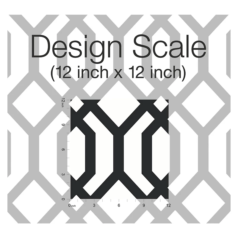 RoomMates Gazebo Lattice Peel & Stick Wallpaper