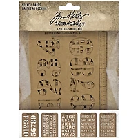 Tim Holtz® Idea-Ology® Stencil Cards, 5ct.