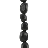 Black Jasper Potato Beads by Bead Landing™