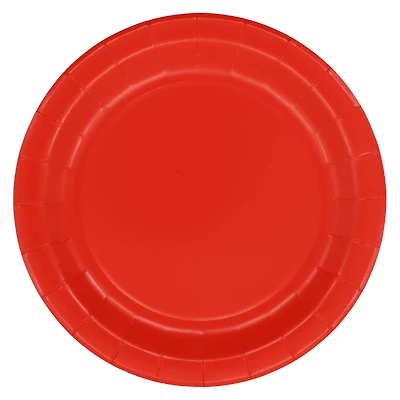 9" Red Paper Dinner Plates, 10ct. by Celebrate It™